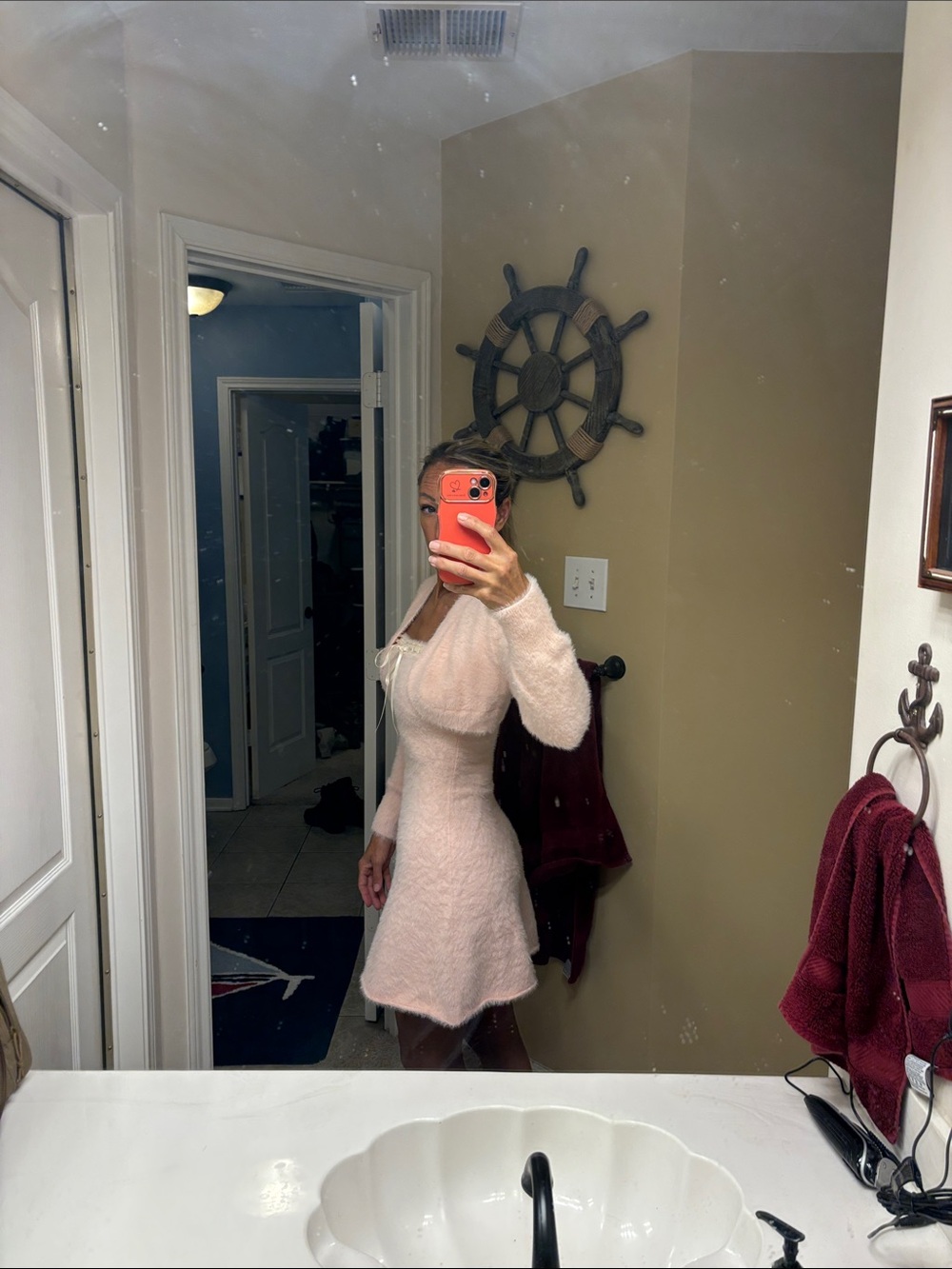New! Lulus soft pink dress with jacket